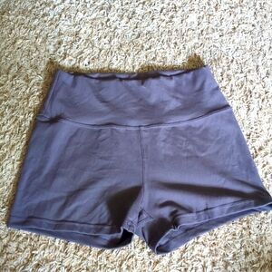 Gray Spandex shorts